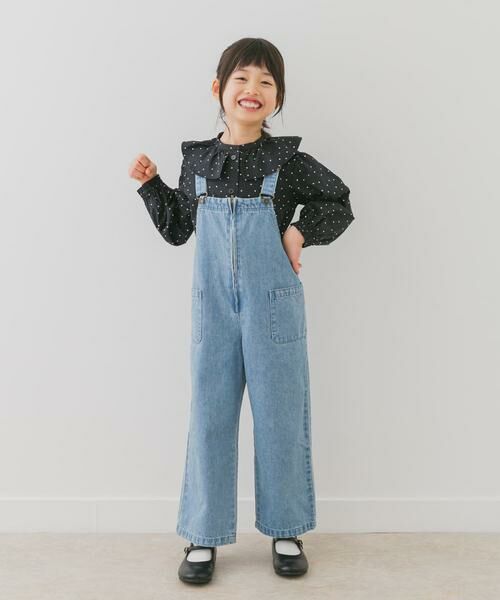 URBAN RESEARCH DOORS / アーバンリサーチ ドアーズ ワンピース | 『親子リンク』ジップオーバーオール(KIDS) | 詳細2