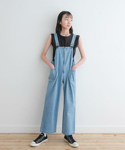 URBAN RESEARCH DOORS / アーバンリサーチ ドアーズ ワンピース | 『WEB/一部店舗限定』『親子リンク』ジップオーバーオール(KIDS) | 詳細3