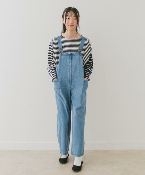 URBAN RESEARCH DOORS / アーバンリサーチ ドアーズ ワンピース | 『WEB/一部店舗限定』『親子リンク』ジップオーバーオール(KIDS) | 詳細5