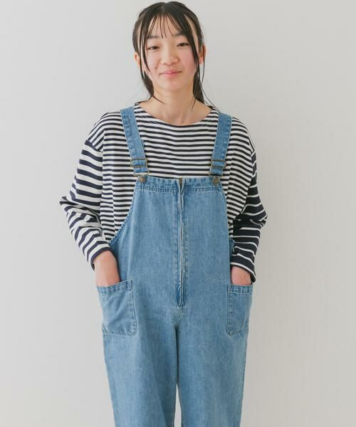 URBAN RESEARCH DOORS / アーバンリサーチ ドアーズ ワンピース | 『WEB/一部店舗限定』『親子リンク』ジップオーバーオール(KIDS) | 詳細7