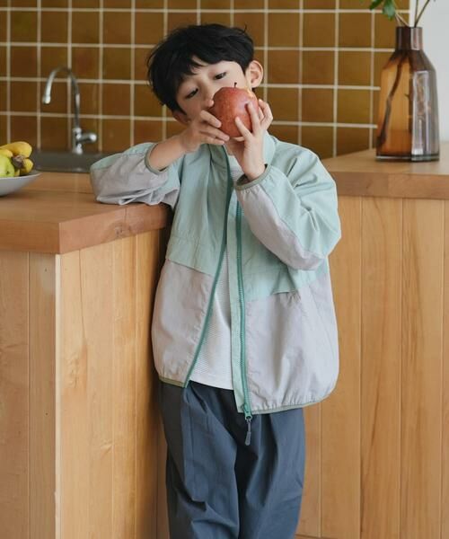 URBAN RESEARCH DOORS/アーバンリサーチ ドアーズ 『WEB/一部店舗限定サイズ』パッカブルウィンドブレーカー(KIDS) ミント 105 URBAN RESEARCH DOORS/アーバンリサーチ ドアーズ 『WEB/一部店舗限定サイズ』パッカブルウィンドブレーカー(KIDS) ミント 105
