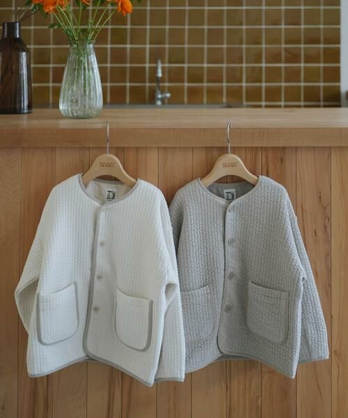 URBAN RESEARCH DOORS / アーバンリサーチ ドアーズ アウター | 『親子リンク』キルトノーカラージャケット(KIDS) | 詳細12