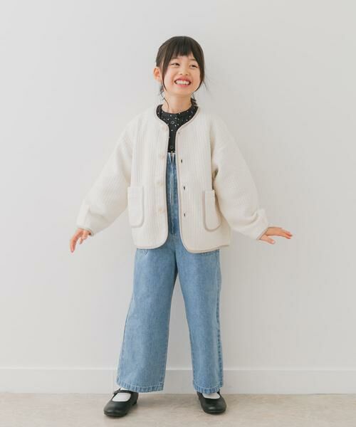 URBAN RESEARCH DOORS / アーバンリサーチ ドアーズ アウター | 『親子リンク』キルトノーカラージャケット(KIDS) | 詳細5