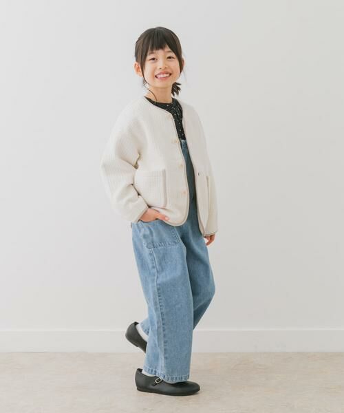 URBAN RESEARCH DOORS / アーバンリサーチ ドアーズ アウター | 『親子リンク』キルトノーカラージャケット(KIDS) | 詳細6