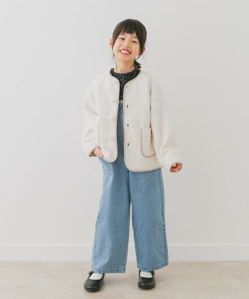 URBAN RESEARCH DOORS / アーバンリサーチ ドアーズ アウター | 『親子リンク』キルトノーカラージャケット(KIDS) | 詳細7