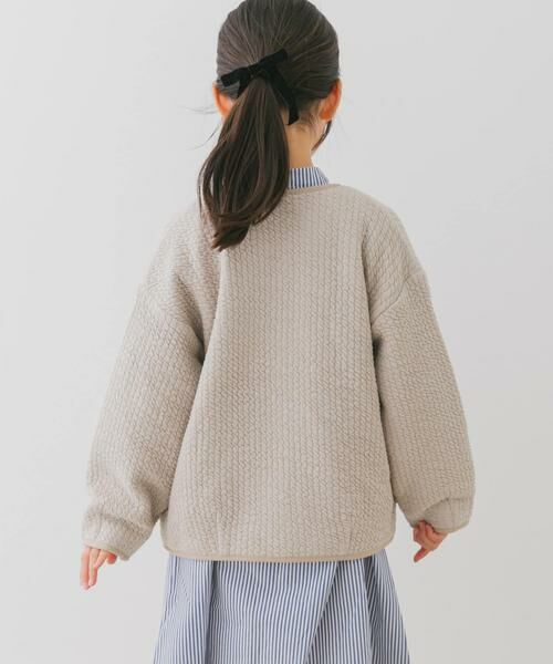 URBAN RESEARCH DOORS / アーバンリサーチ ドアーズ アウター | 『親子リンク』キルトノーカラージャケット(KIDS) | 詳細17