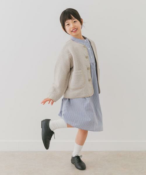 URBAN RESEARCH DOORS / アーバンリサーチ ドアーズ アウター | 『親子リンク』キルトノーカラージャケット(KIDS) | 詳細22