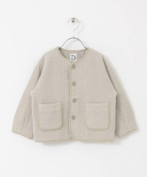 URBAN RESEARCH DOORS / アーバンリサーチ ドアーズ アウター | 『親子リンク』キルトノーカラージャケット(KIDS) | 詳細24