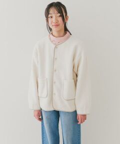 URBAN RESEARCH DOORS / アーバンリサーチ ドアーズ アウター | 『親子リンク』『WEB/一部店舗限定』キルトノーカラージャケット(KIDS)