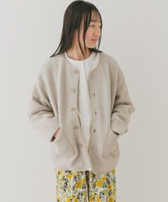 URBAN RESEARCH DOORS / アーバンリサーチ ドアーズ アウター | 『親子リンク』『WEB/一部店舗限定』キルトノーカラージャケット(KIDS)