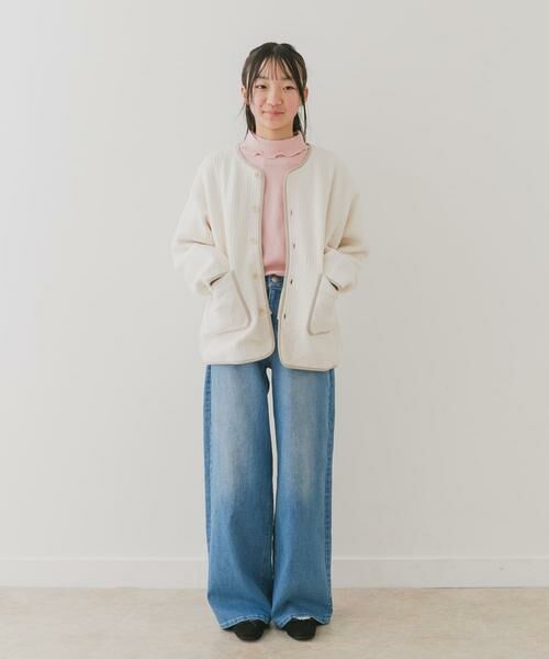 URBAN RESEARCH DOORS / アーバンリサーチ ドアーズ アウター | 『親子リンク』『WEB/一部店舗限定』キルトノーカラージャケット(KIDS) | 詳細6