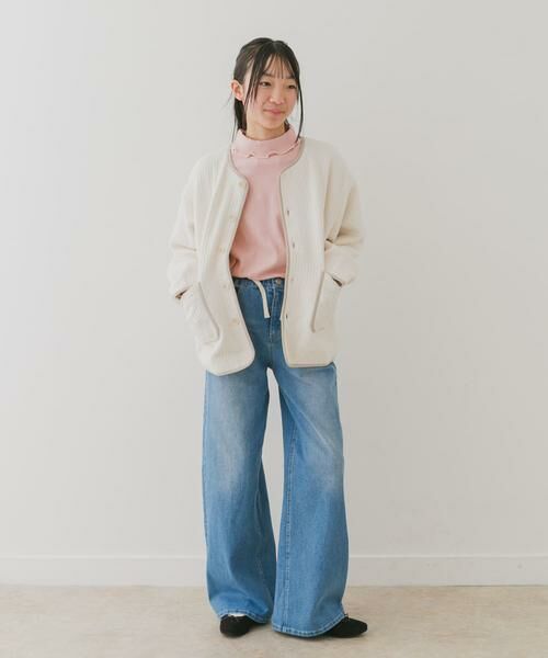 URBAN RESEARCH DOORS / アーバンリサーチ ドアーズ アウター | 『親子リンク』『WEB/一部店舗限定』キルトノーカラージャケット(KIDS) | 詳細7