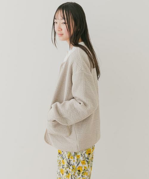 URBAN RESEARCH DOORS / アーバンリサーチ ドアーズ アウター | 『親子リンク』『WEB/一部店舗限定』キルトノーカラージャケット(KIDS) | 詳細14