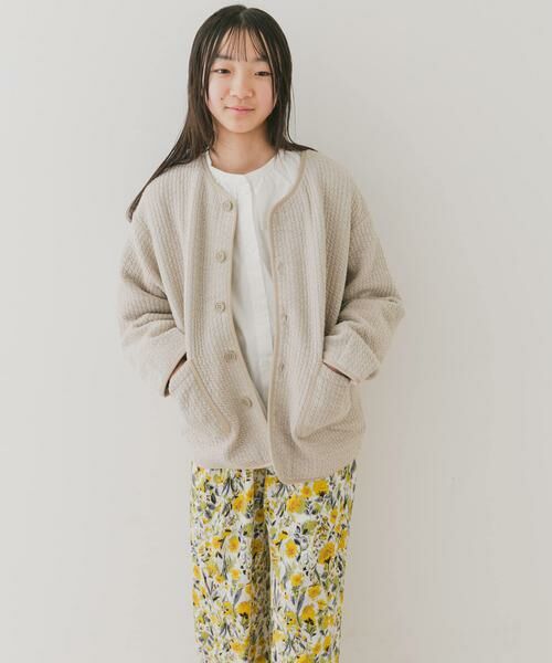 URBAN RESEARCH DOORS / アーバンリサーチ ドアーズ アウター | 『親子リンク』『WEB/一部店舗限定』キルトノーカラージャケット(KIDS) | 詳細16