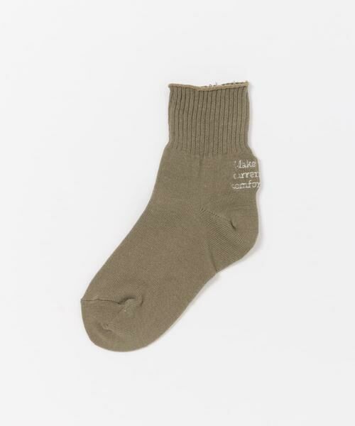 URBAN RESEARCH DOORS / アーバンリサーチ ドアーズ 服飾雑貨 | 『親子リンク』ロゴ刺繍ソックス(KIDS) | 詳細1
