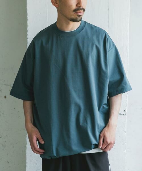 URBAN RESEARCH DOORS / アーバンリサーチ ドアーズ Tシャツ | 『XLサイズ/WEB限定』『吸水速乾/接触冷感/イージーケア』クイックドライワッフルメッシュS/ST | 詳細1