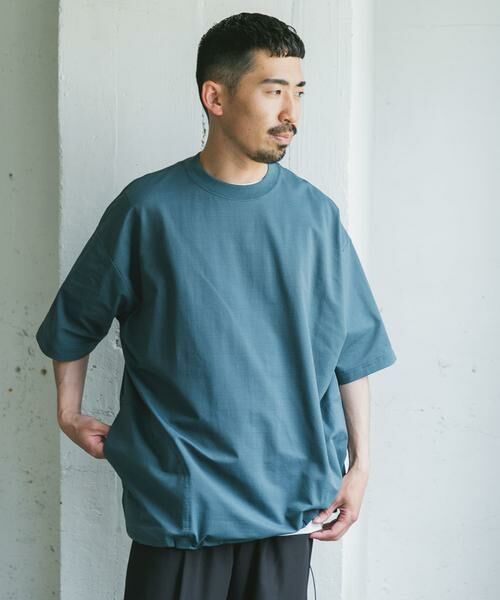 URBAN RESEARCH DOORS / アーバンリサーチ ドアーズ Tシャツ | 『XLサイズ/WEB限定』『吸水速乾/接触冷感/イージーケア』クイックドライワッフルメッシュS/ST | 詳細4