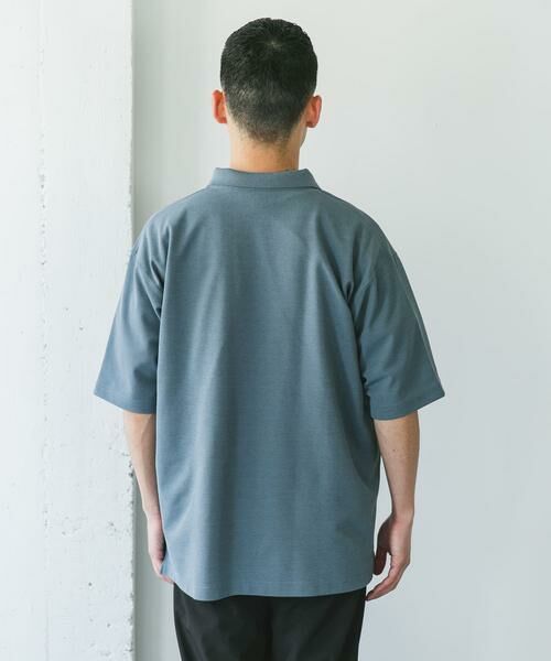 URBAN RESEARCH DOORS / アーバンリサーチ ドアーズ ポロシャツ | 『XLサイズ/WEB限定』『吸水速乾/接触冷感/イージーケア』クイックドライ 鹿の子 ポロシャツ | 詳細11