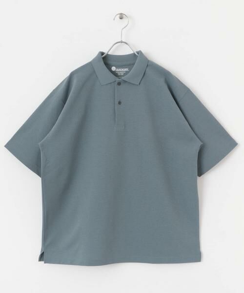 URBAN RESEARCH DOORS / アーバンリサーチ ドアーズ ポロシャツ | 『XLサイズ/WEB限定』『吸水速乾/接触冷感/イージーケア』クイックドライ 鹿の子 ポロシャツ | 詳細12