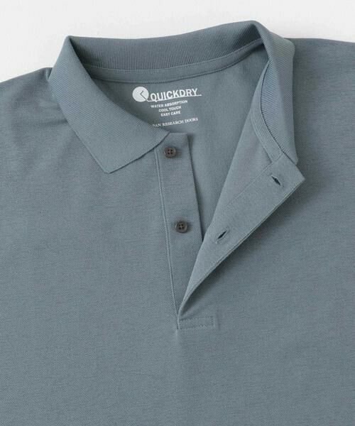 URBAN RESEARCH DOORS / アーバンリサーチ ドアーズ ポロシャツ | 『XLサイズ/WEB限定』『吸水速乾/接触冷感/イージーケア』クイックドライ 鹿の子 ポロシャツ | 詳細13