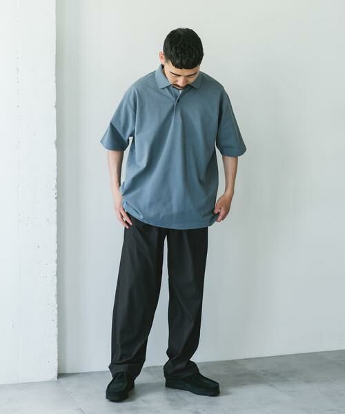 URBAN RESEARCH DOORS / アーバンリサーチ ドアーズ ポロシャツ | 『XLサイズ/WEB限定』『吸水速乾/接触冷感/イージーケア』クイックドライ 鹿の子 ポロシャツ | 詳細6