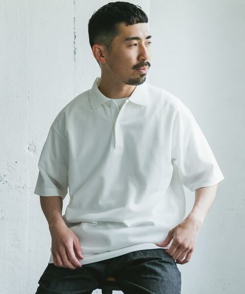URBAN RESEARCH DOORS / アーバンリサーチ ドアーズ ポロシャツ | 『XLサイズ/WEB限定』『吸水速乾/接触冷感/イージーケア』クイックドライ 鹿の子 ポロシャツ | 詳細29