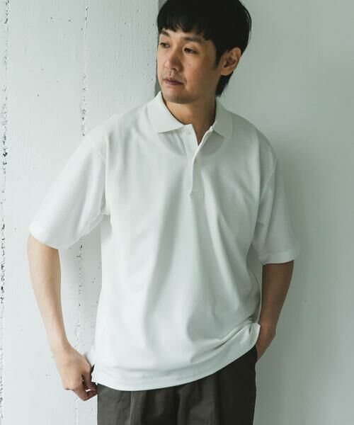 URBAN RESEARCH DOORS / アーバンリサーチ ドアーズ ポロシャツ | 『XLサイズ/WEB限定』『吸水速乾/接触冷感/イージーケア』クイックドライ 鹿の子 ポロシャツ | 詳細22
