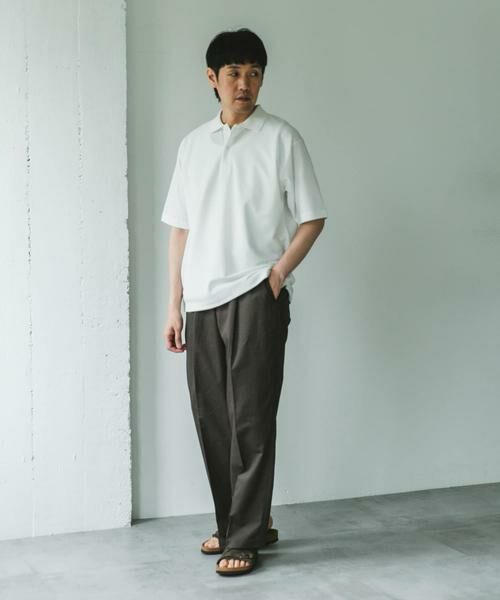 URBAN RESEARCH DOORS / アーバンリサーチ ドアーズ ポロシャツ | 『XLサイズ/WEB限定』『吸水速乾/接触冷感/イージーケア』クイックドライ 鹿の子 ポロシャツ | 詳細23