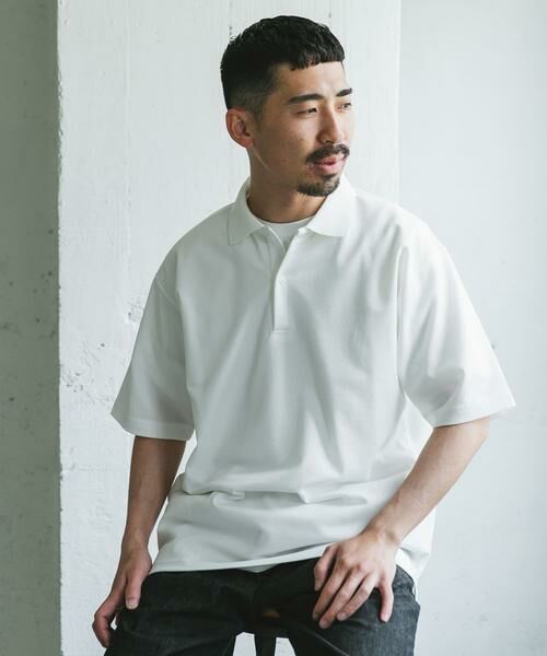 URBAN RESEARCH DOORS / アーバンリサーチ ドアーズ ポロシャツ | 『XLサイズ/WEB限定』『吸水速乾/接触冷感/イージーケア』クイックドライ 鹿の子 ポロシャツ | 詳細27