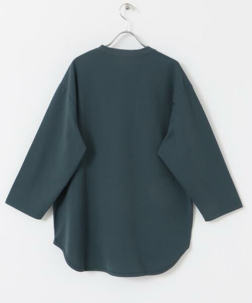 URBAN RESEARCH DOORS / アーバンリサーチ ドアーズ Tシャツ | ポンチ8分袖ラウンドヘムTシャツ | 詳細9