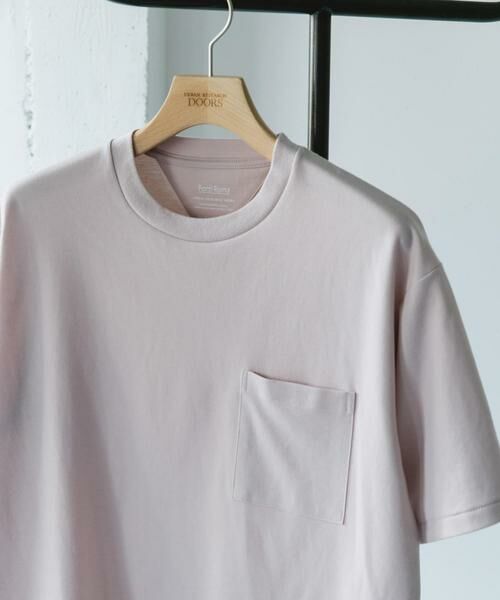 URBAN RESEARCH DOORS/アーバンリサーチ ドアーズ 『Sサイズ/WEB限定』ポンチポケットショートスリーブTシャツ ライトピンク M URBAN RESEARCH DOORS/アーバンリサーチ ドアーズ 『Sサイズ/WEB限定』ポンチポケットショートスリーブTシャツ ライトピンク M