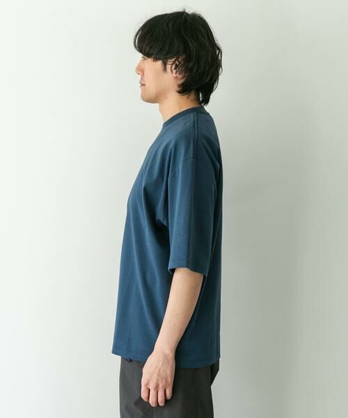 URBAN RESEARCH DOORS / アーバンリサーチ ドアーズ Tシャツ | 『UR TECH』防汚ワイドテーパードTシャツ | 詳細7