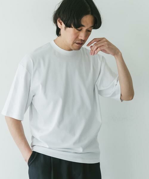 URBAN RESEARCH DOORS / アーバンリサーチ ドアーズ Tシャツ | 『UR TECH』防汚ワイドテーパードTシャツ | 詳細17