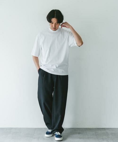 URBAN RESEARCH DOORS / アーバンリサーチ ドアーズ Tシャツ | 『UR TECH』防汚ワイドテーパードTシャツ | 詳細19