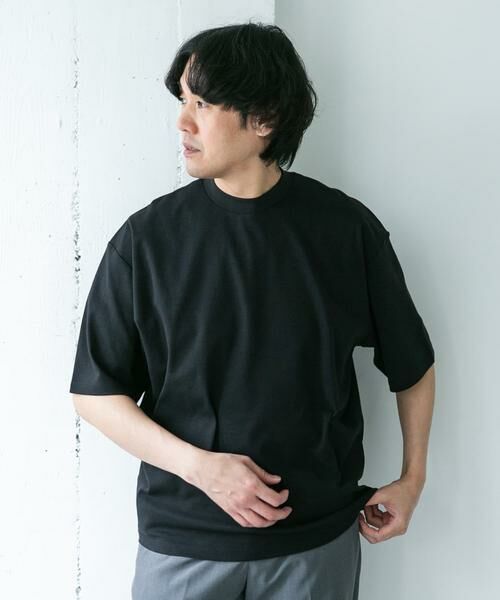 URBAN RESEARCH DOORS / アーバンリサーチ ドアーズ Tシャツ | 『UR TECH』防汚ワイドテーパードTシャツ | 詳細25