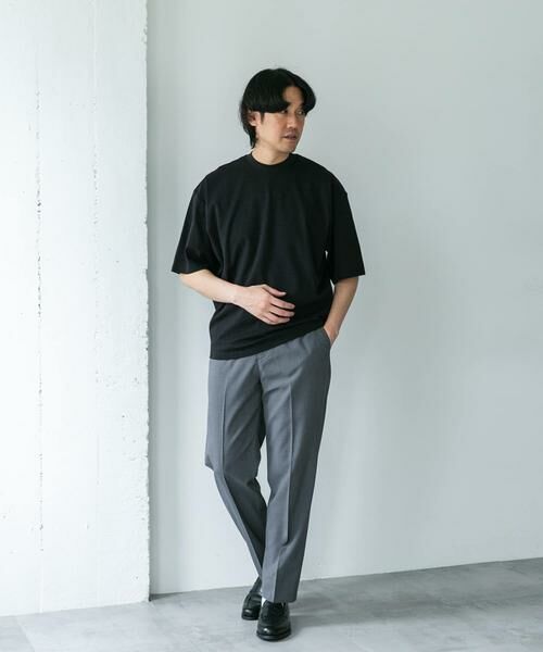 URBAN RESEARCH DOORS / アーバンリサーチ ドアーズ Tシャツ | 『UR TECH』防汚ワイドテーパードTシャツ | 詳細27