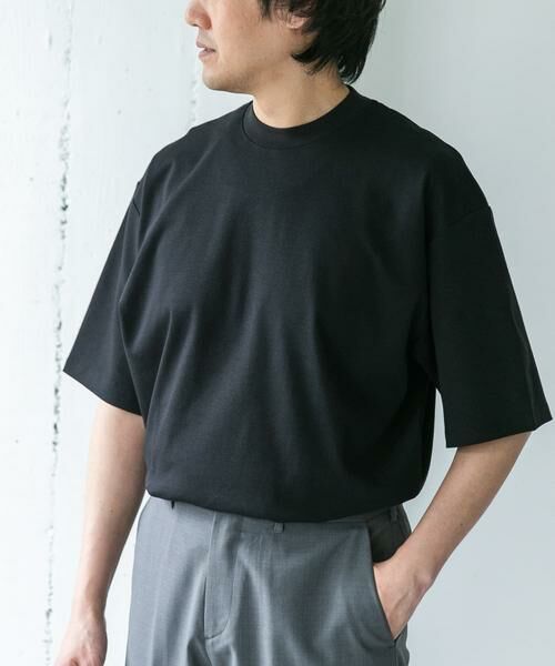 URBAN RESEARCH DOORS / アーバンリサーチ ドアーズ Tシャツ | 『UR TECH』防汚ワイドテーパードTシャツ | 詳細28