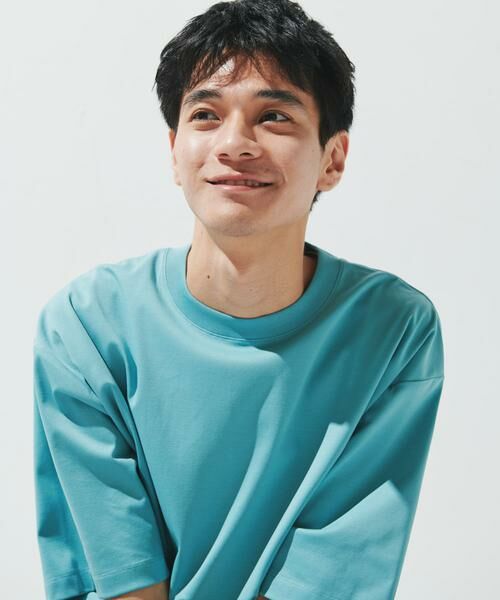 URBAN RESEARCH DOORS / アーバンリサーチ ドアーズ Tシャツ | 『UR TECH』サマシェア クルーネックTシャツ | 詳細1