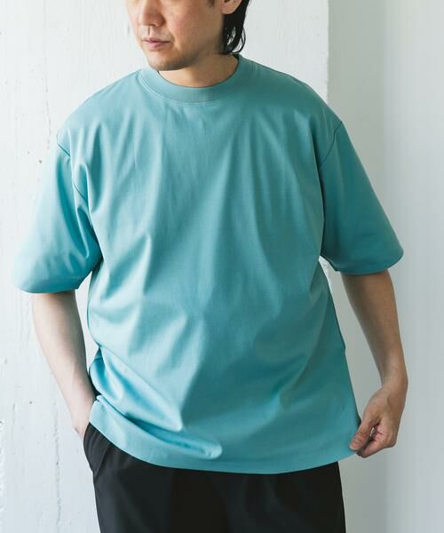 URBAN RESEARCH DOORS / アーバンリサーチ ドアーズ Tシャツ | 『UR TECH』サマシェア クルーネックTシャツ | 詳細10