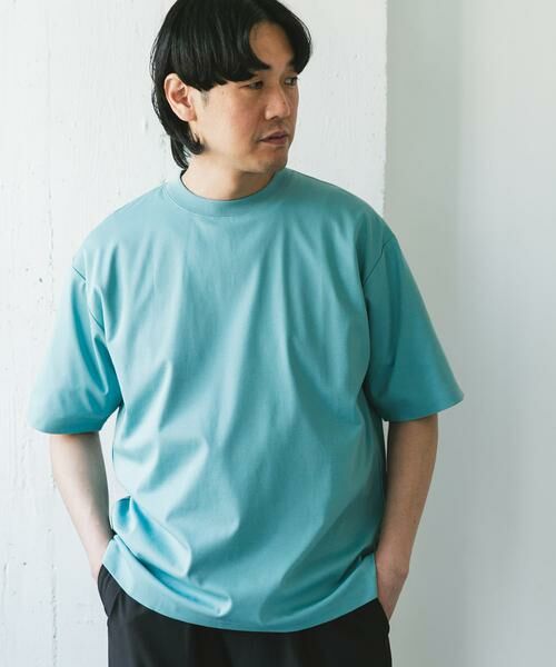 URBAN RESEARCH DOORS / アーバンリサーチ ドアーズ Tシャツ | 『UR TECH』サマシェア クルーネックTシャツ | 詳細11