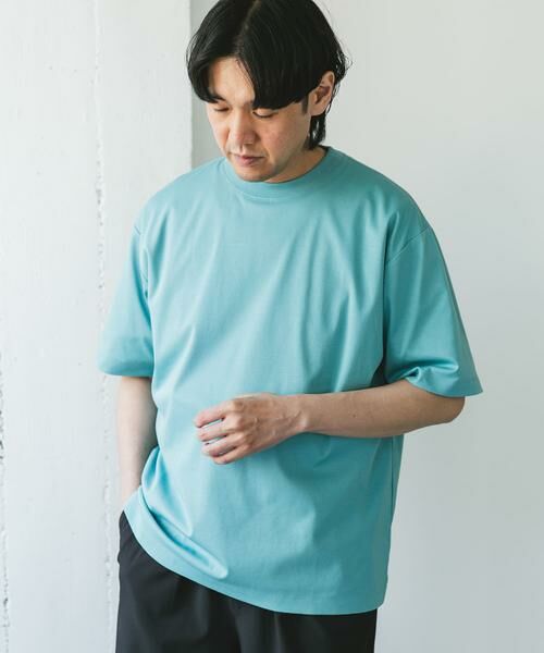 URBAN RESEARCH DOORS / アーバンリサーチ ドアーズ Tシャツ | 『UR TECH』サマシェア クルーネックTシャツ | 詳細12