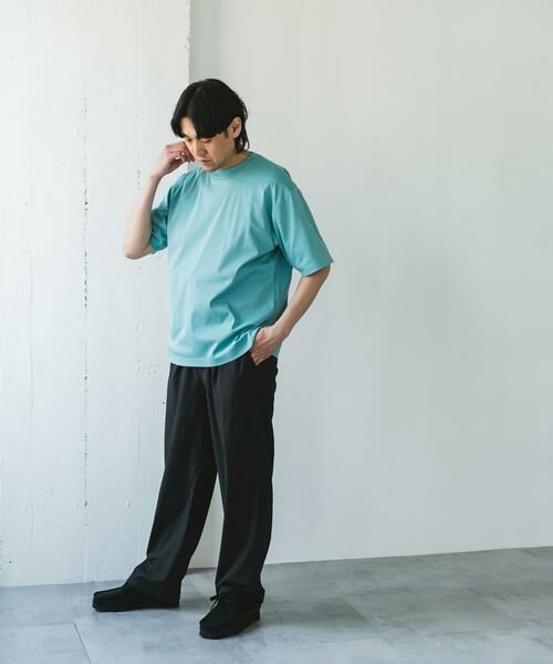 URBAN RESEARCH DOORS / アーバンリサーチ ドアーズ Tシャツ | 『UR TECH』サマシェア クルーネックTシャツ | 詳細15