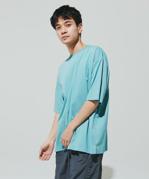 URBAN RESEARCH DOORS / アーバンリサーチ ドアーズ Tシャツ | 『UR TECH』サマシェア クルーネックTシャツ | 詳細5