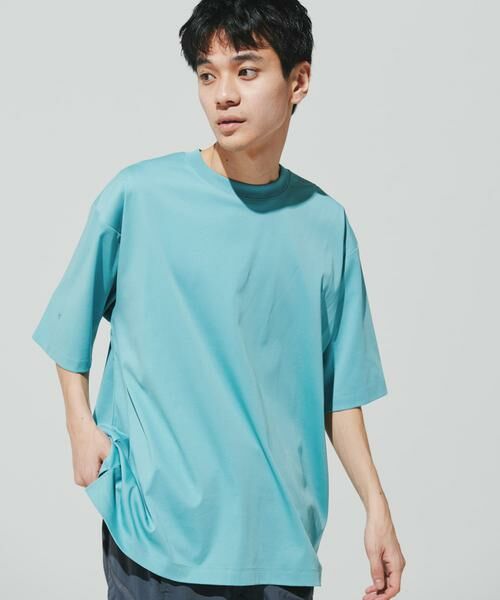 URBAN RESEARCH DOORS / アーバンリサーチ ドアーズ Tシャツ | 『UR TECH』サマシェア クルーネックTシャツ | 詳細6