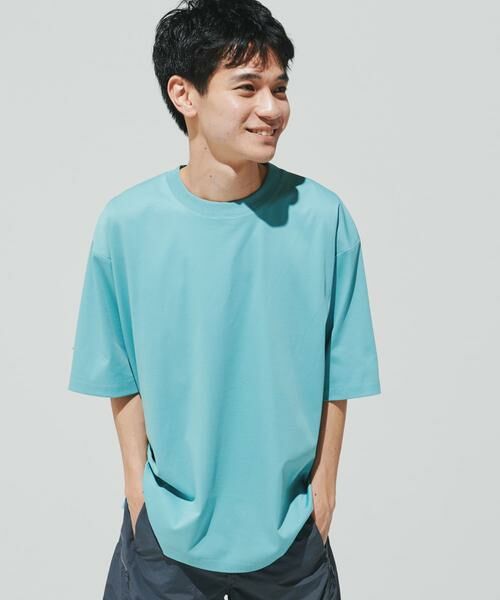 URBAN RESEARCH DOORS / アーバンリサーチ ドアーズ Tシャツ | 『UR TECH』サマシェア クルーネックTシャツ | 詳細7