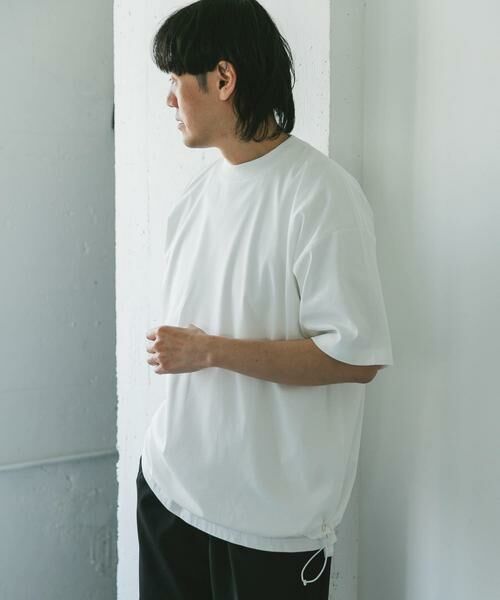 URBAN RESEARCH DOORS / アーバンリサーチ ドアーズ Tシャツ | 『仁村紗和さん着用』『UR TECH』サマシェア ドロストTシャツ | 詳細11