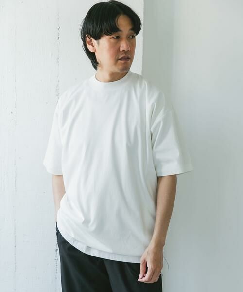 URBAN RESEARCH DOORS / アーバンリサーチ ドアーズ Tシャツ | 『仁村紗和さん着用』『UR TECH』サマシェア ドロストTシャツ | 詳細12