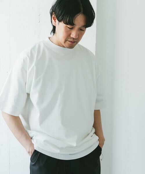 URBAN RESEARCH DOORS / アーバンリサーチ ドアーズ Tシャツ | 『仁村紗和さん着用』『UR TECH』サマシェア ドロストTシャツ | 詳細14