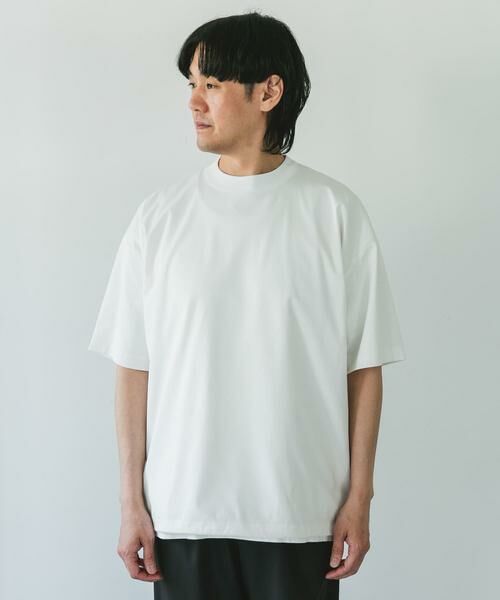 URBAN RESEARCH DOORS / アーバンリサーチ ドアーズ Tシャツ | 『仁村紗和さん着用』『UR TECH』サマシェア ドロストTシャツ | 詳細18