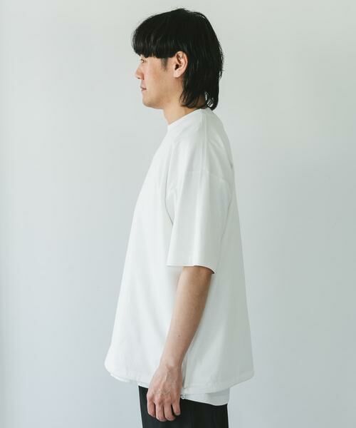 URBAN RESEARCH DOORS / アーバンリサーチ ドアーズ Tシャツ | 『仁村紗和さん着用』『UR TECH』サマシェア ドロストTシャツ | 詳細19